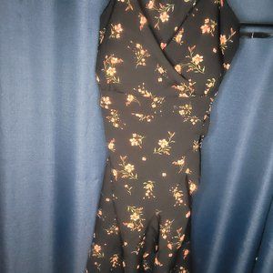 Spaghetti Strap Black Dress